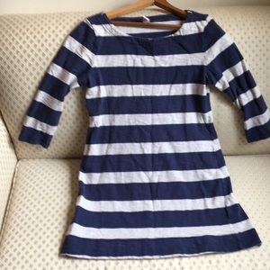 Sweater shirt blue and grey, Maternity M petite